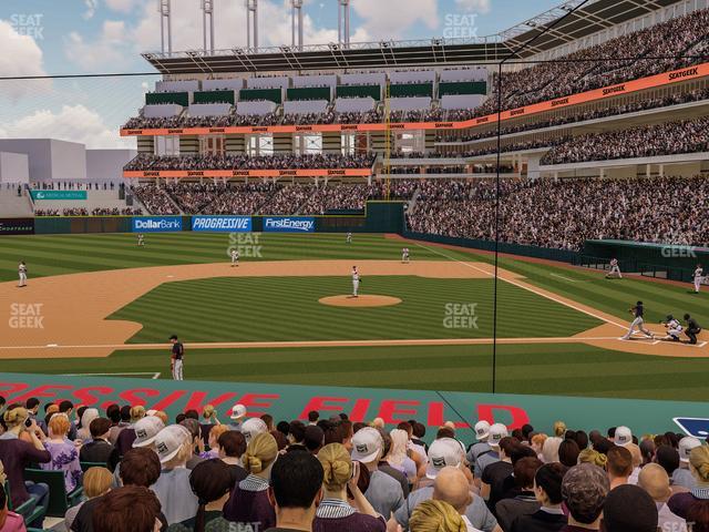 Progressive Field - Section 160 Seat View