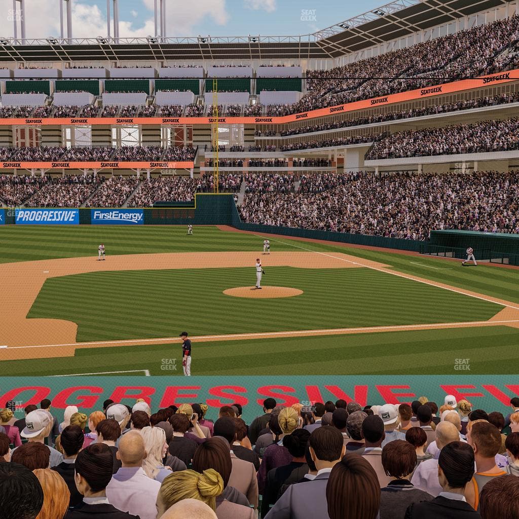 Progressive Field - Section 162 Seat View