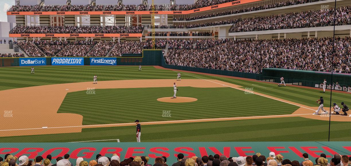 Progressive Field - Section 162 Seat View