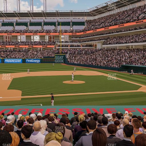 Progressive Field - Section 162 Seat View