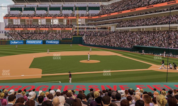 Progressive Field - Section 162 Seat View