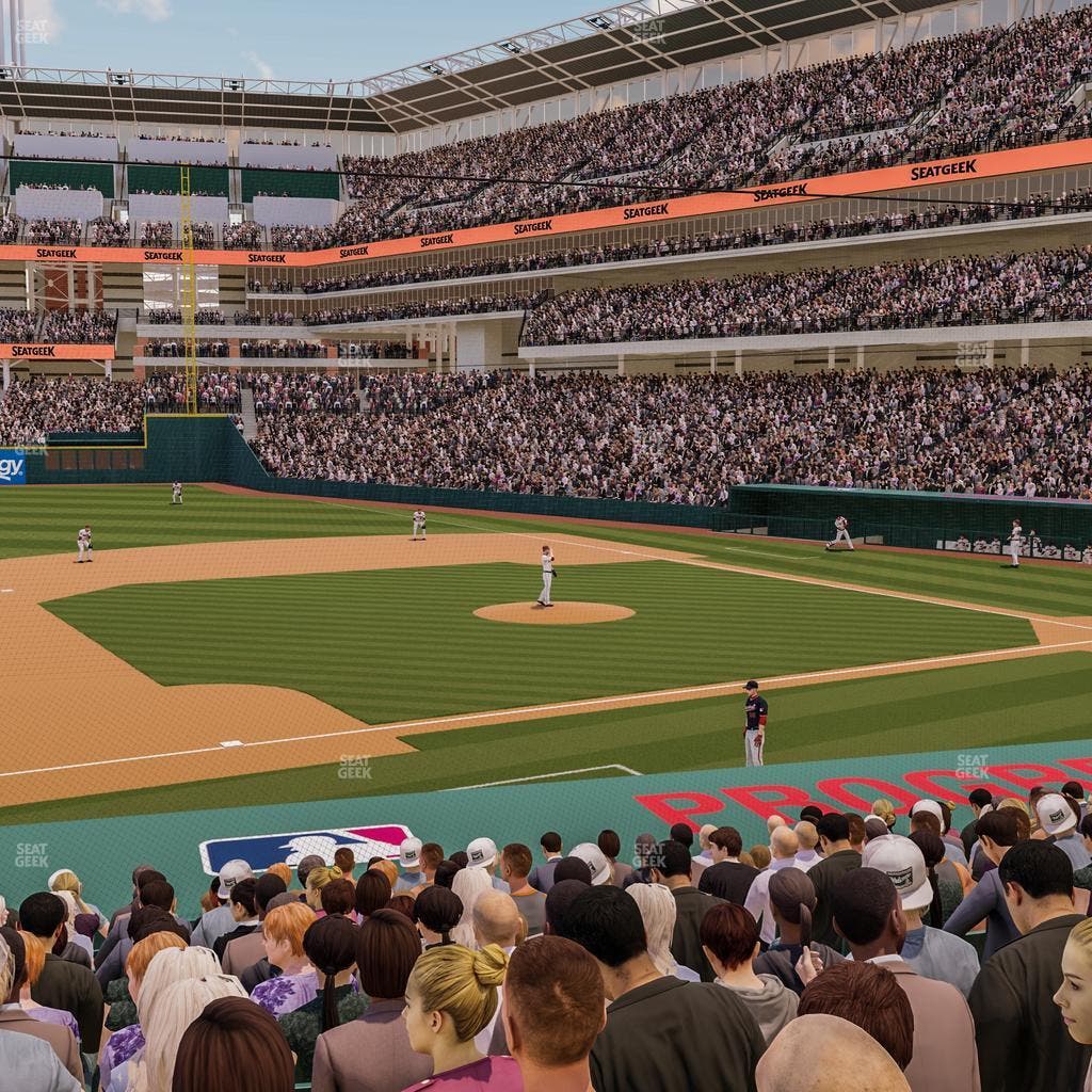 Progressive Field - Section 164 Seat View