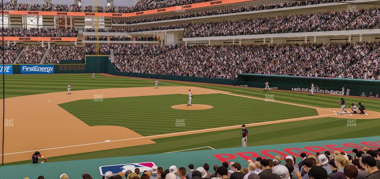 Progressive Field - Section 164 Seat View