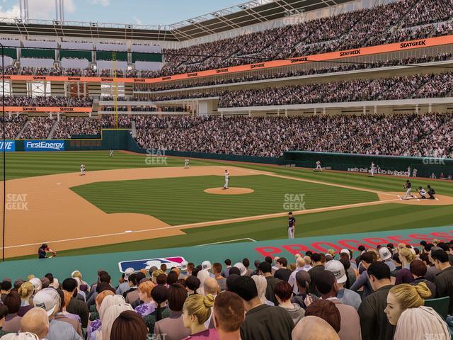 Progressive Field - Section 164 Seat View