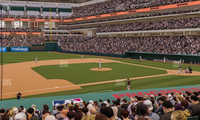 Progressive Field - Section 164 Seat View