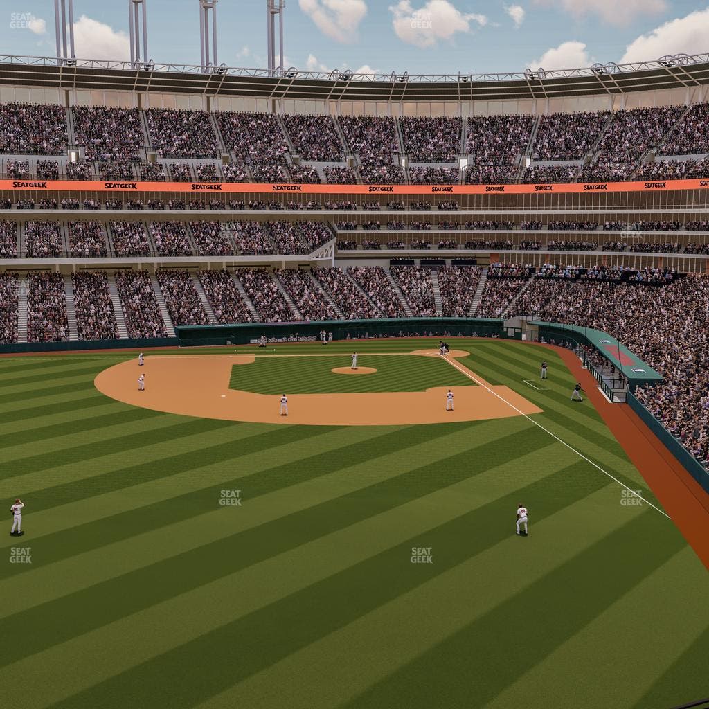 Progressive Field - Section 180 Seat View