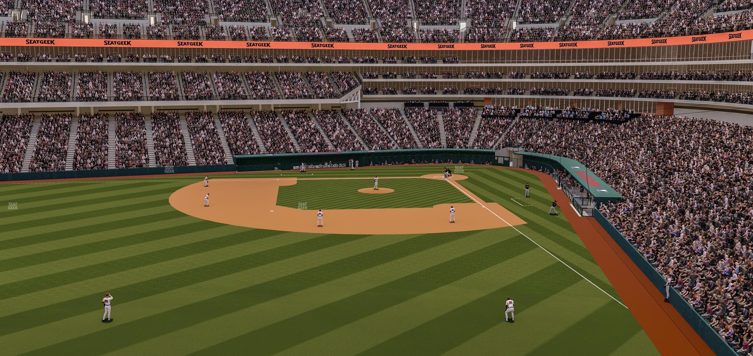 Progressive Field - Section 180 Seat View