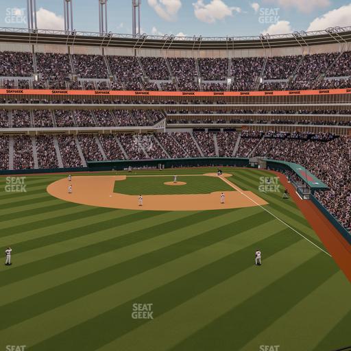 Progressive Field - Section 180 Seat View