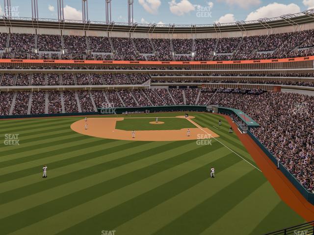 Progressive Field - Section 180 Seat View
