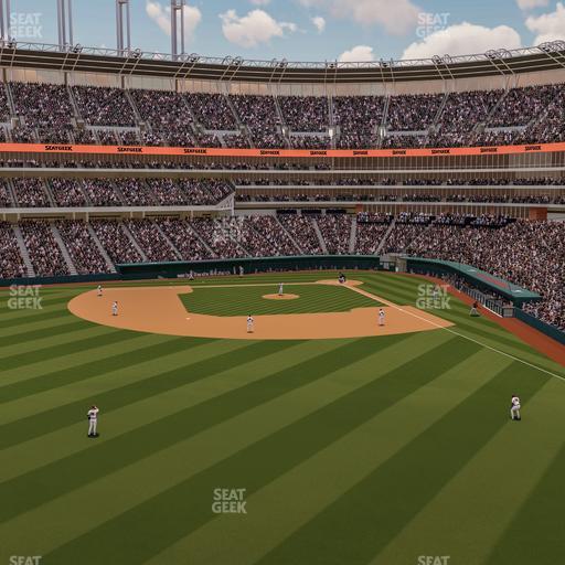 Progressive Field - Section 181 Seat View