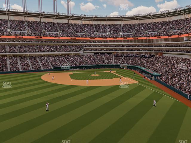 Progressive Field - Section 181 Seat View