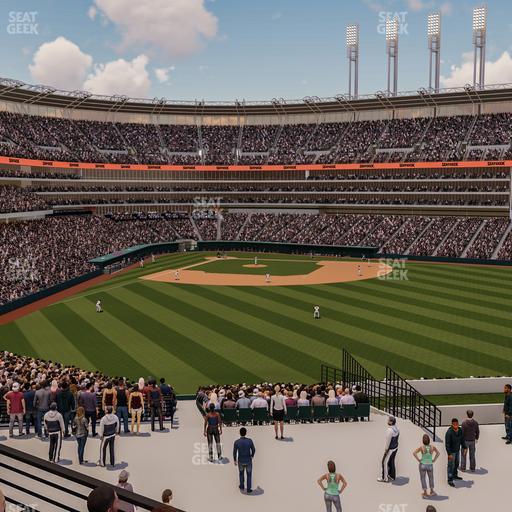 Progressive Field - Section 303 Seat View