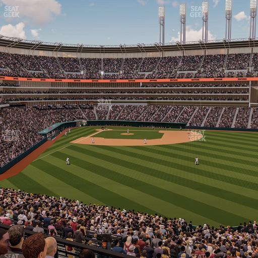 Progressive Field - Section 307 Seat View