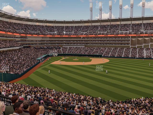 Progressive Field - Section 307 Seat View