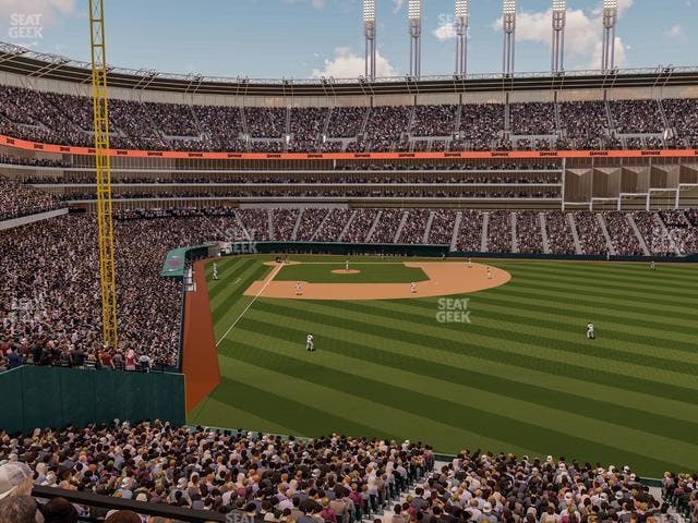 Progressive Field - Section 311 Seat View