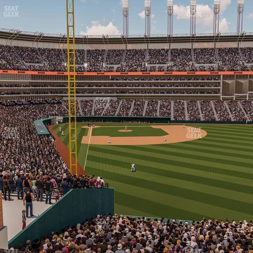 Progressive Field - Section 316 Seat View