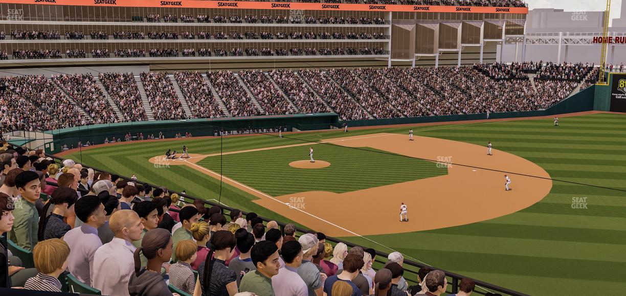 Progressive Field - Section 328 Seat View