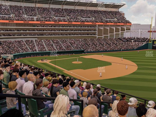 Progressive Field - Section 328 Seat View