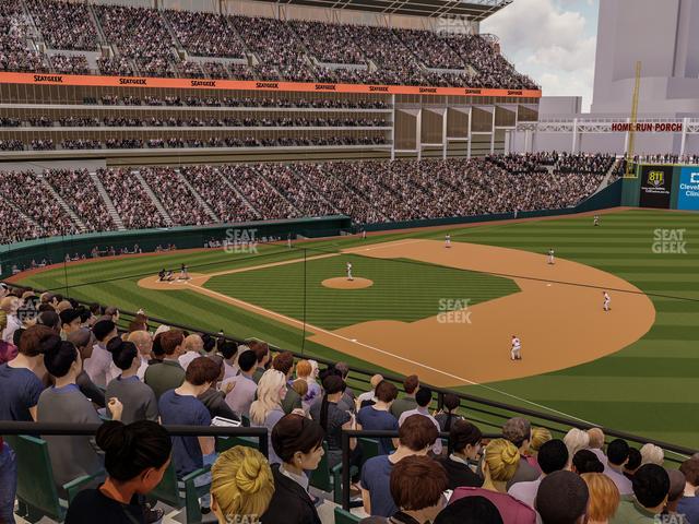 Progressive Field - Section 332 Seat View