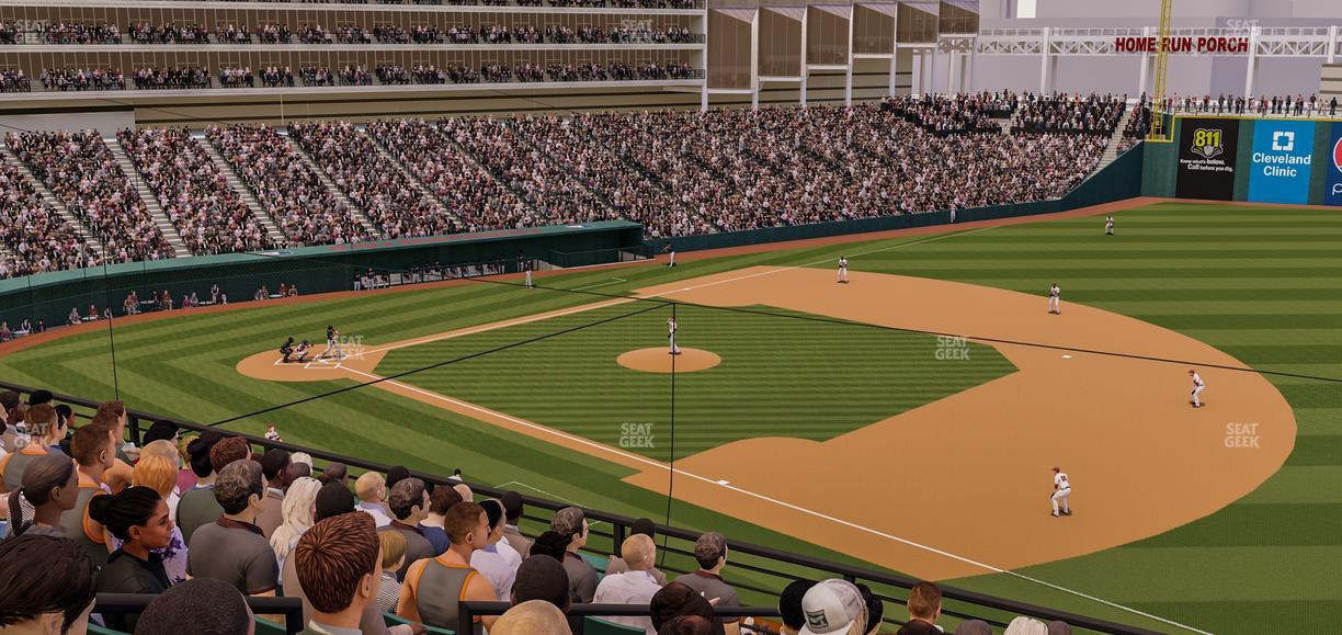 Progressive Field - Section 334 Seat View