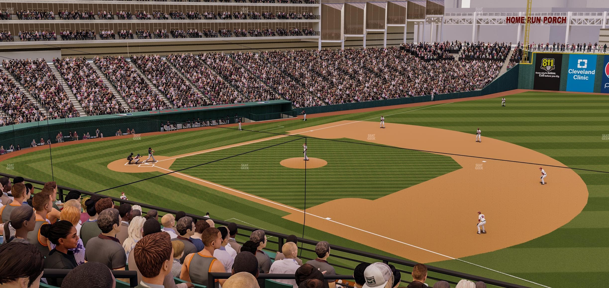 Progressive Field - Section 334 Seat View