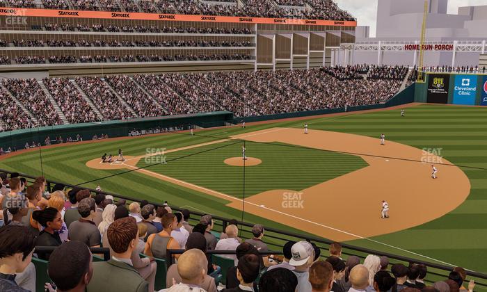 Progressive Field - Section 334 Seat View