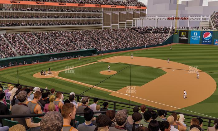 Progressive Field - Section 336 Seat View