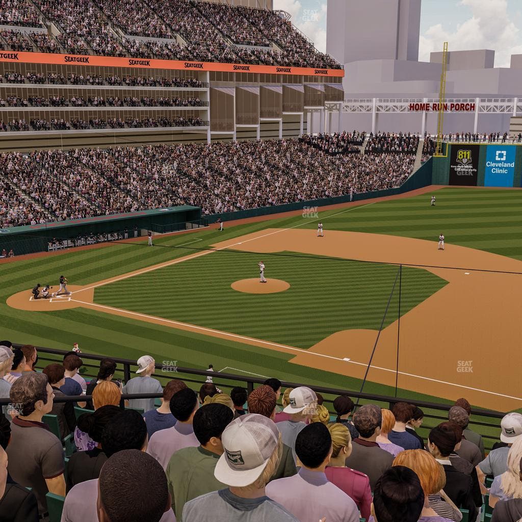Progressive Field - Section 338 Seat View