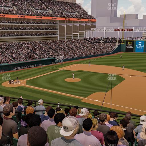 Progressive Field - Section 338 Seat View