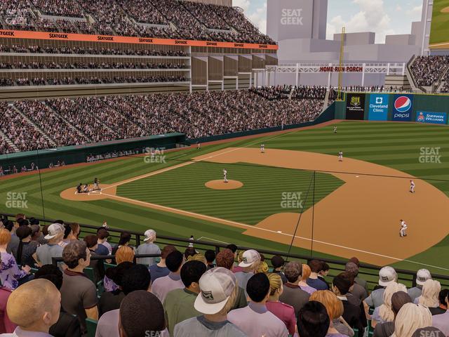 Progressive Field - Section 338 Seat View