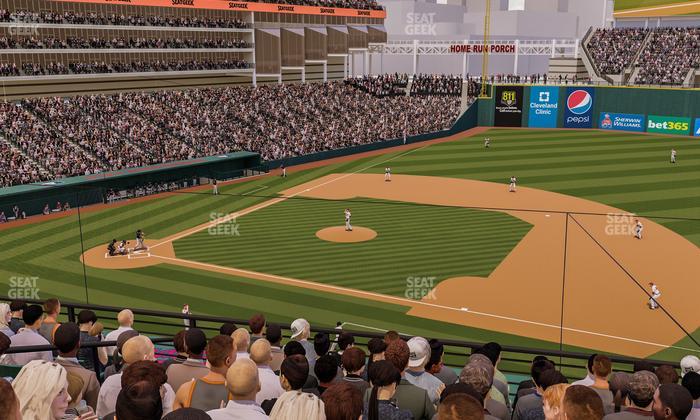 Progressive Field - Section 340 Seat View