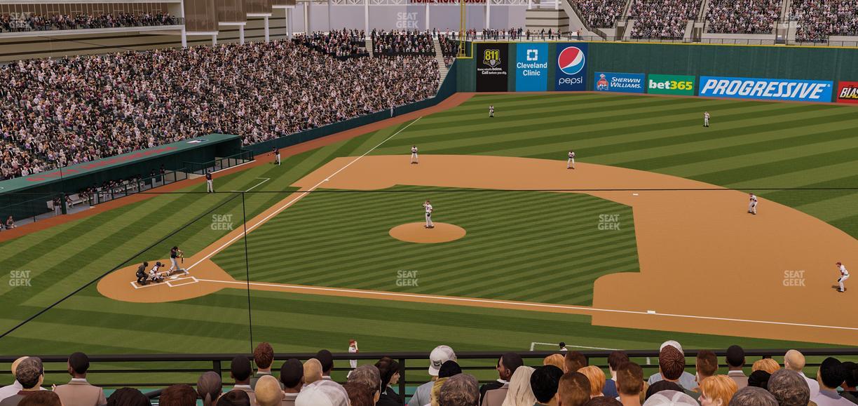 Progressive Field - Section 344 Seat View