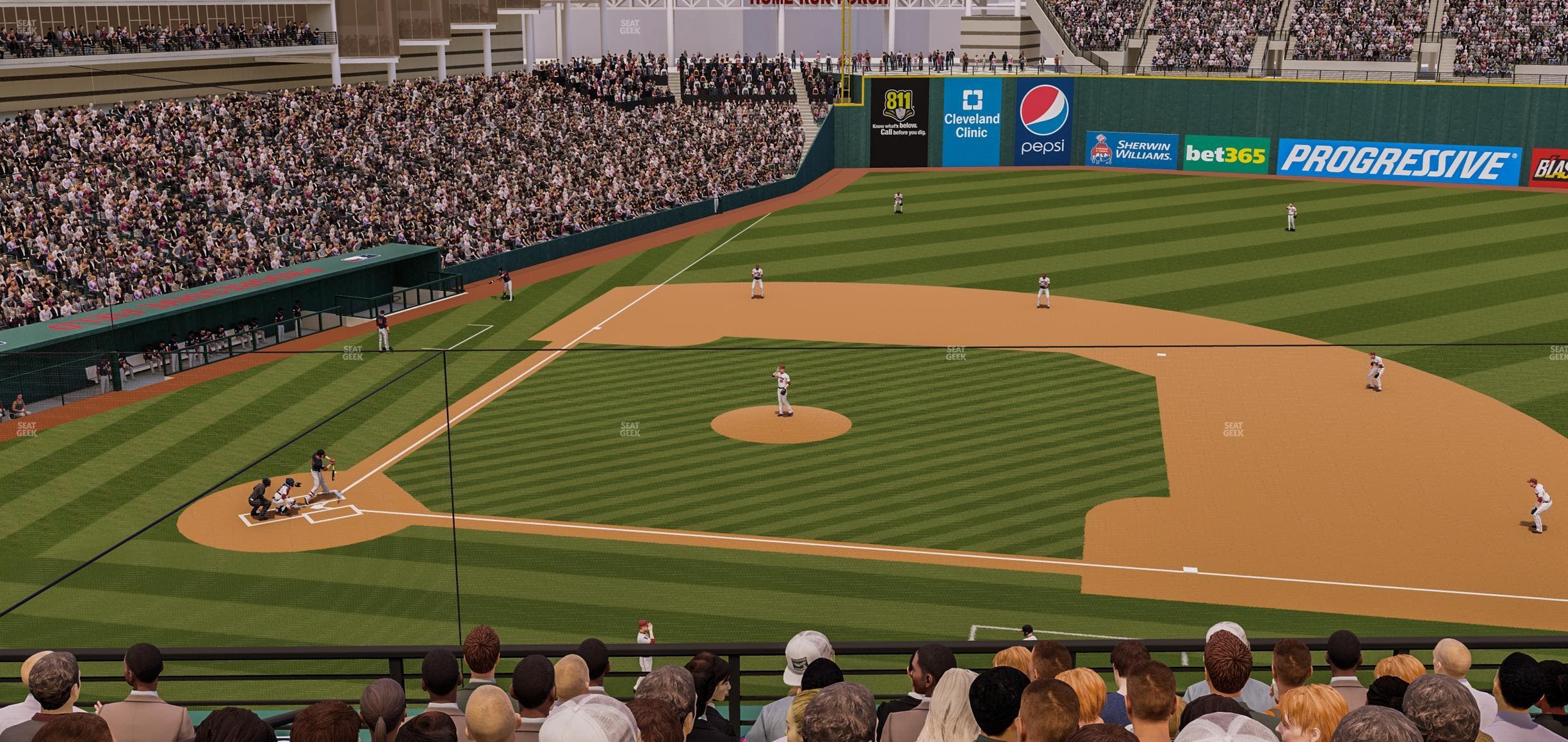 Progressive Field - Section 344 Seat View