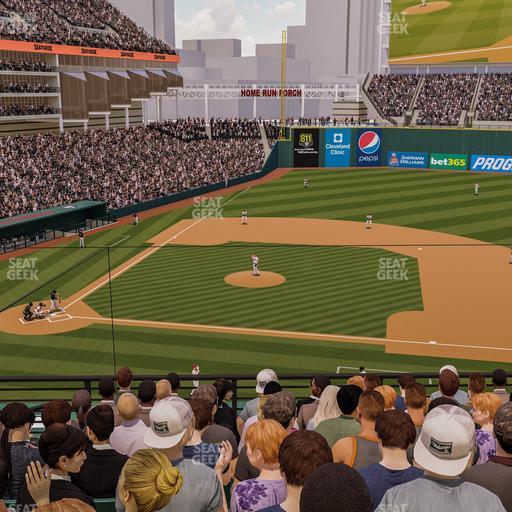 Progressive Field - Section 344 Seat View