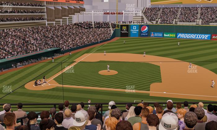 Progressive Field - Section 344 Seat View