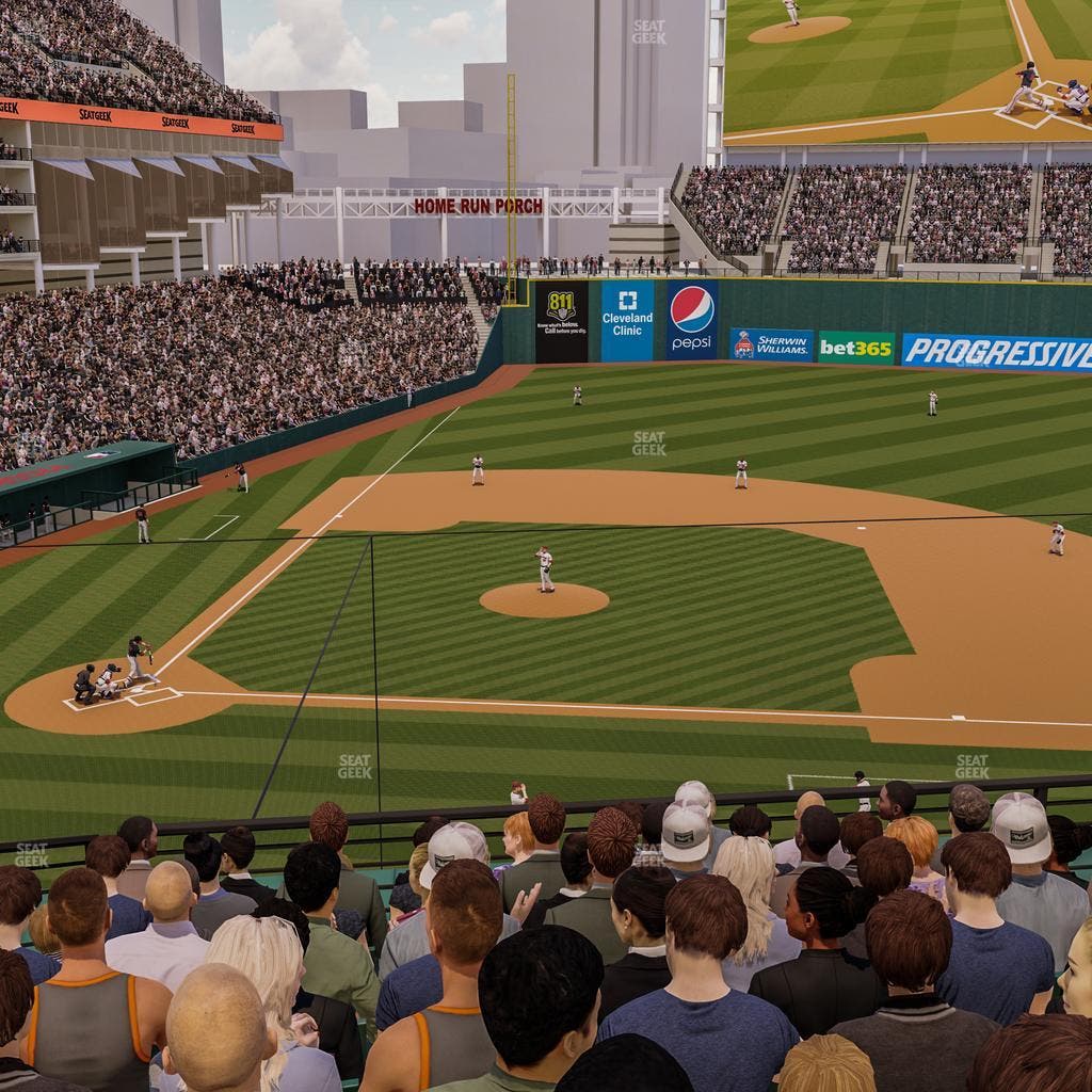 Progressive Field - Section 346 Seat View
