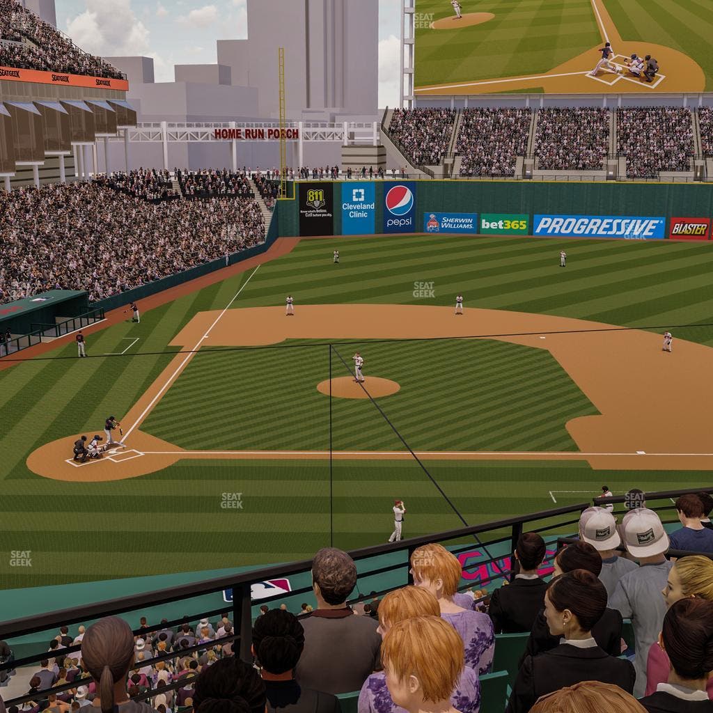 Progressive Field - Section 348 Seat View