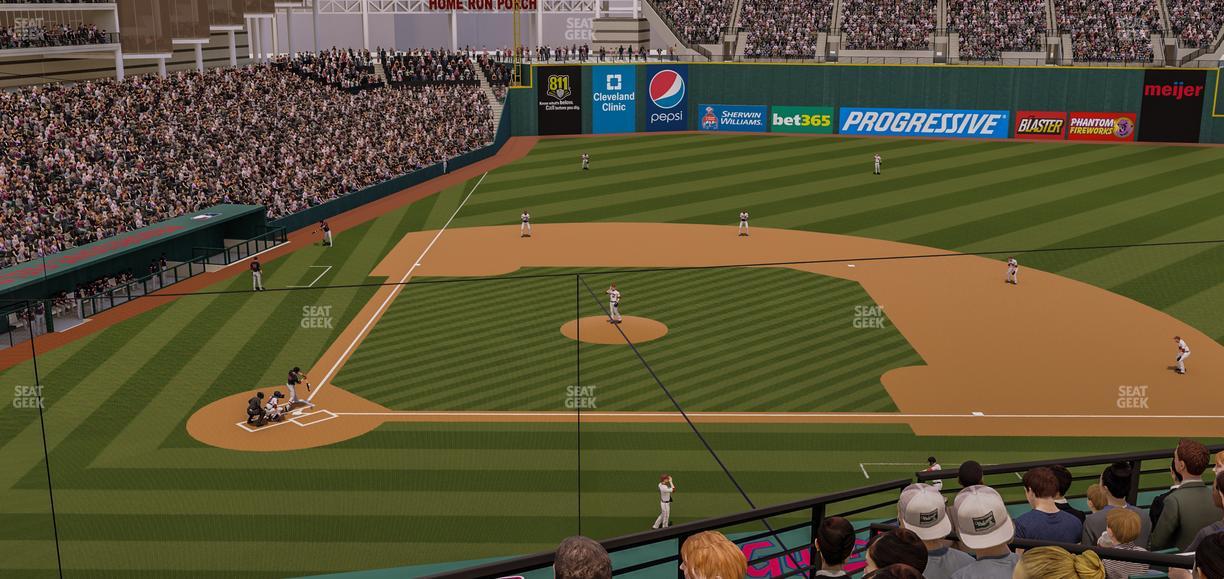 Progressive Field - Section 348 Seat View