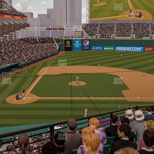 Progressive Field - Section 348 Seat View