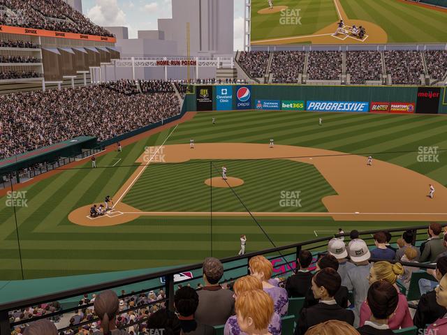 Progressive Field - Section 348 Seat View