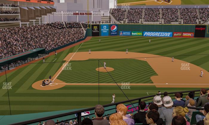 Progressive Field - Section 348 Seat View