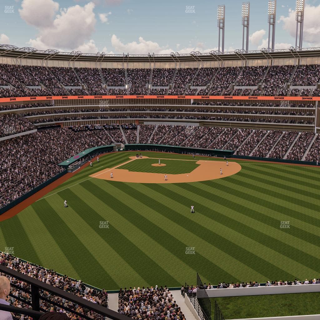 Progressive Field - Section 403 Seat View