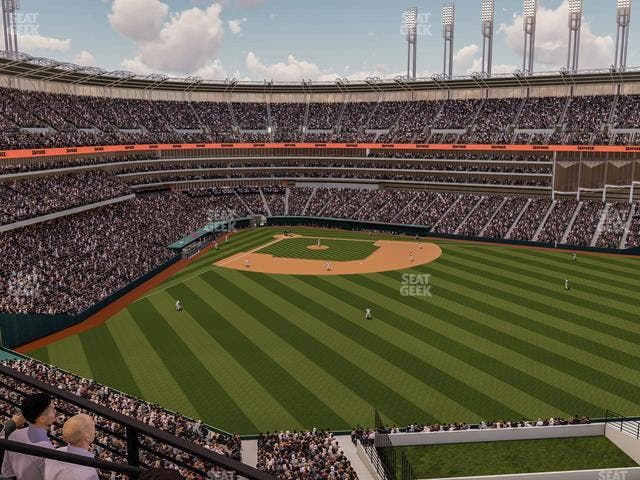 Progressive Field - Section 403 Seat View