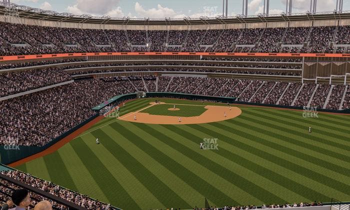 Progressive Field - Section 403 Seat View