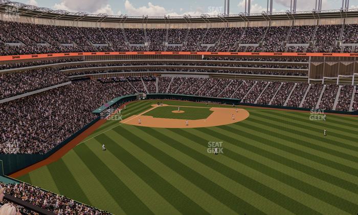 Progressive Field - Section 404 Seat View