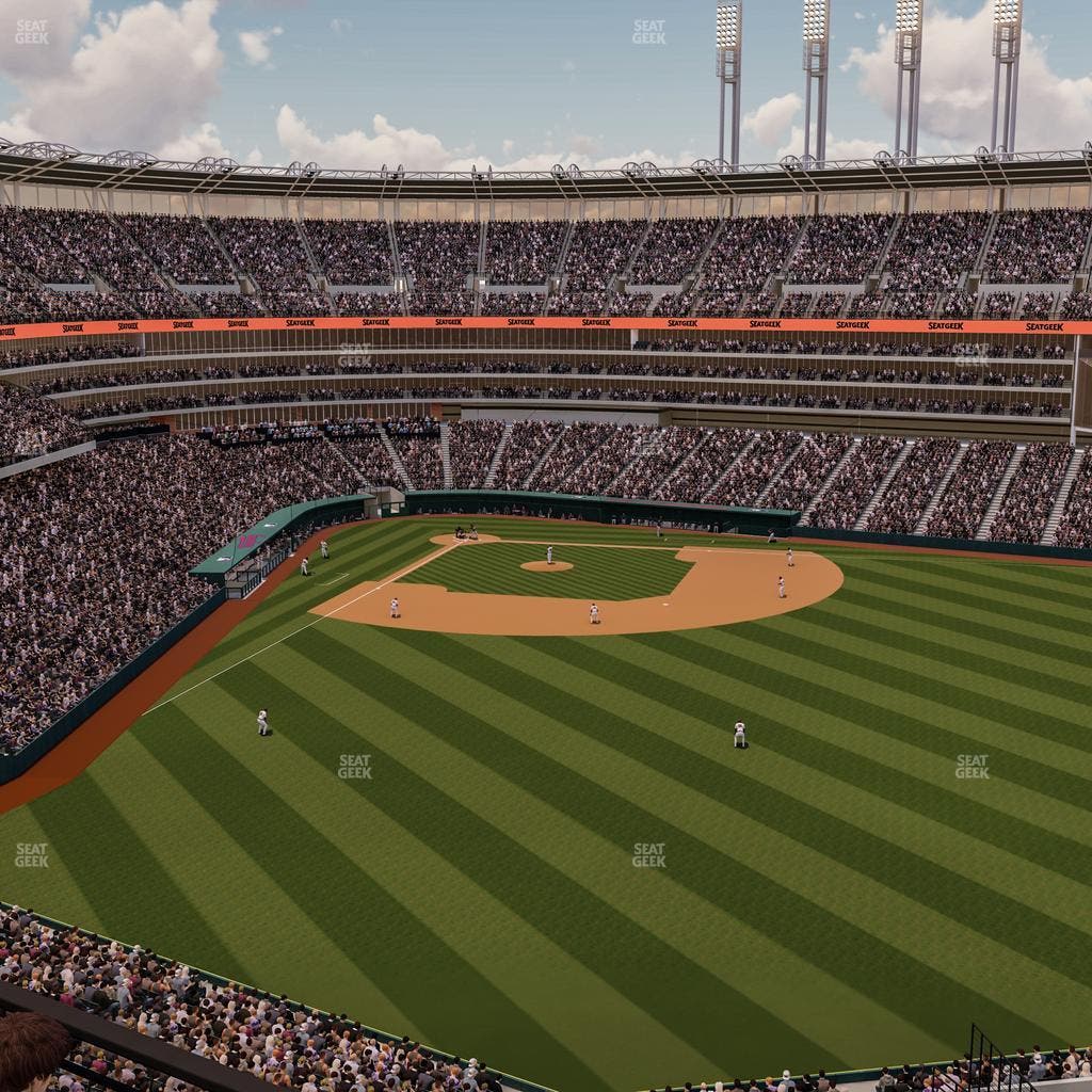 Progressive Field - Section 405 Seat View