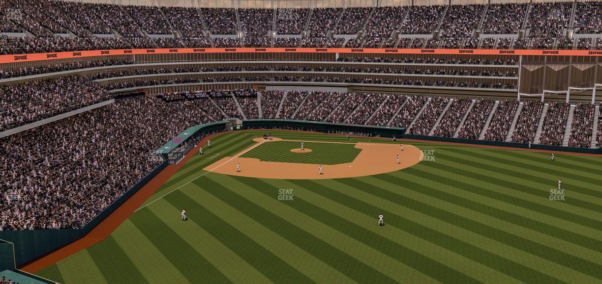 Progressive Field - Section 405 Seat View