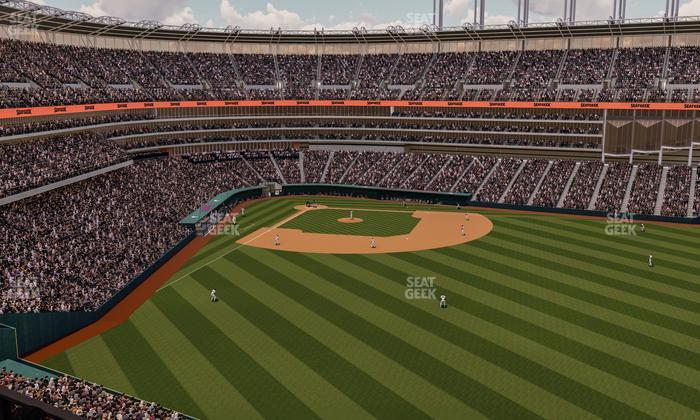 Progressive Field - Section 405 Seat View