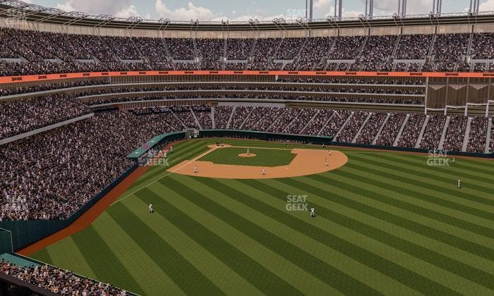 Progressive Field - Section 405 Seat View