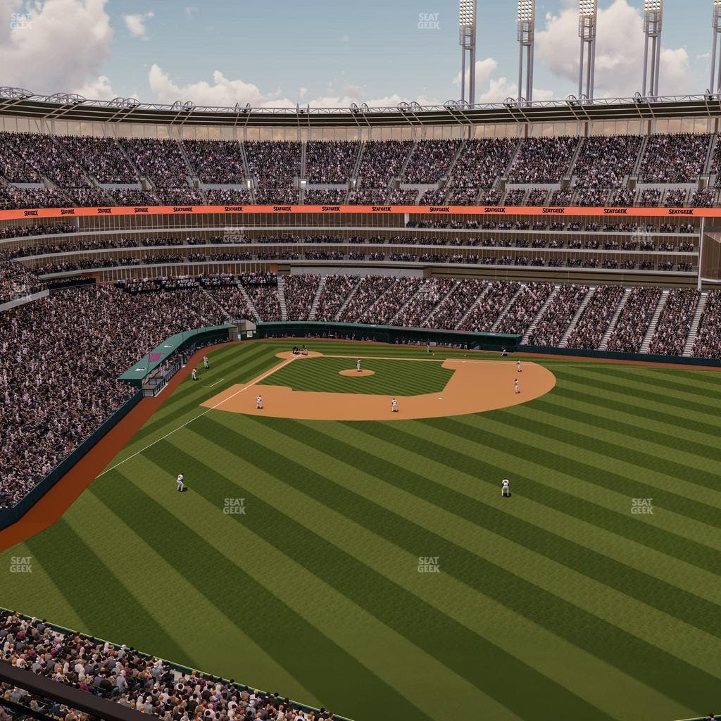 Progressive Field - Section 406 Seat View